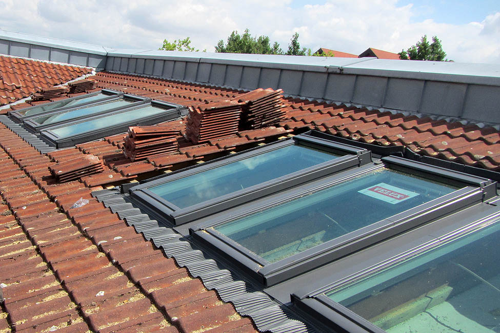 Dachfenstereinbau durch Dachdeckerei Hertwich