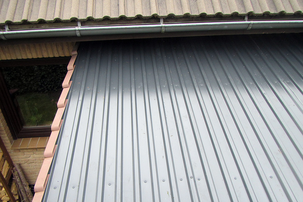 Stahltrapezdächer von Dachdeckerei Hertwich