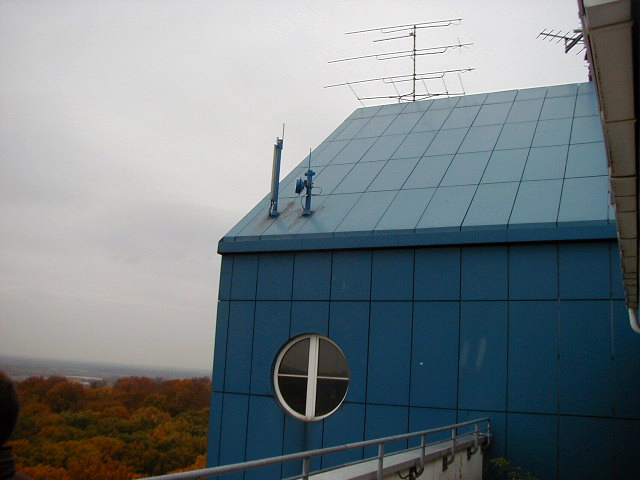 Antennenmontage durch die Dachdeckerei Hertwich